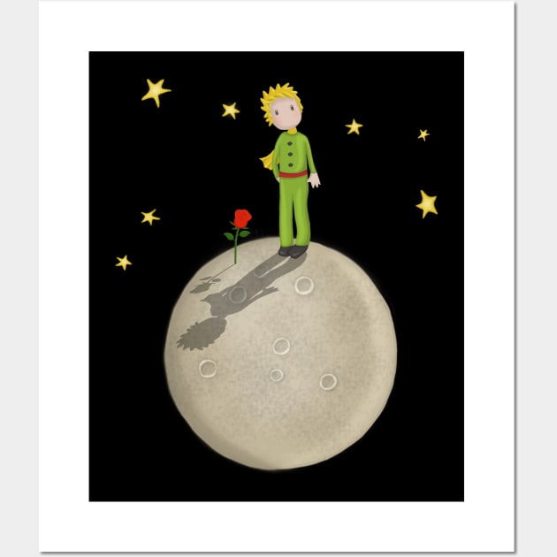 The Little Prince Wall Art by valentinahramov